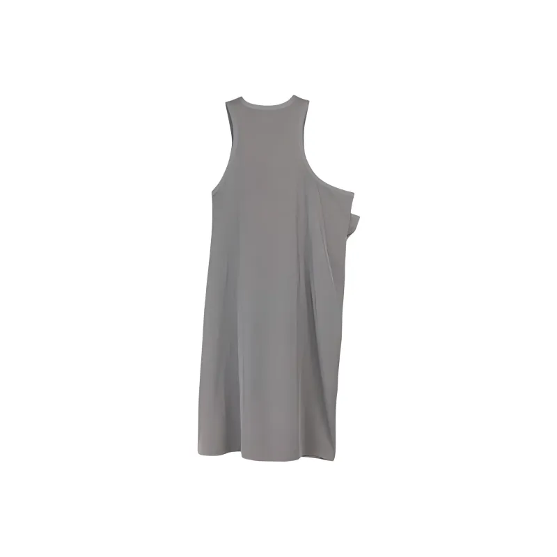 Adidas Sleeveless Dress Women's Gray-1
