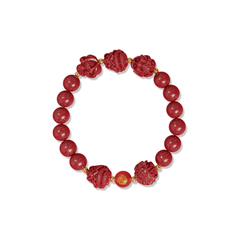 HELA DE HAI Cinnabar Bracelets Unisex-24