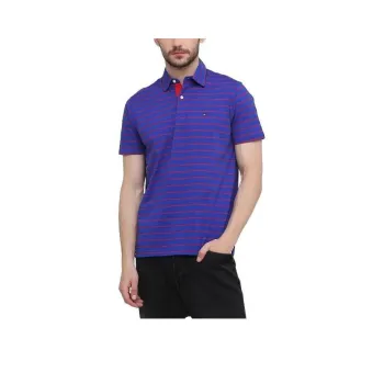 Tommy Hilfiger Polo Shirt Men's Blue