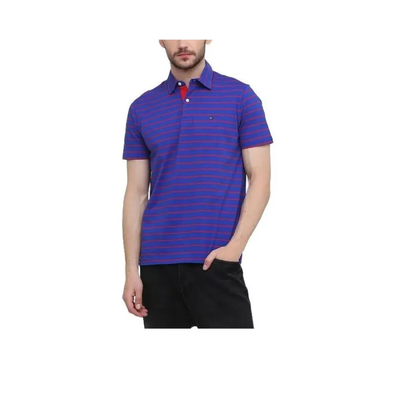 Tommy Hilfiger Polo Shirt Men's Blue-0