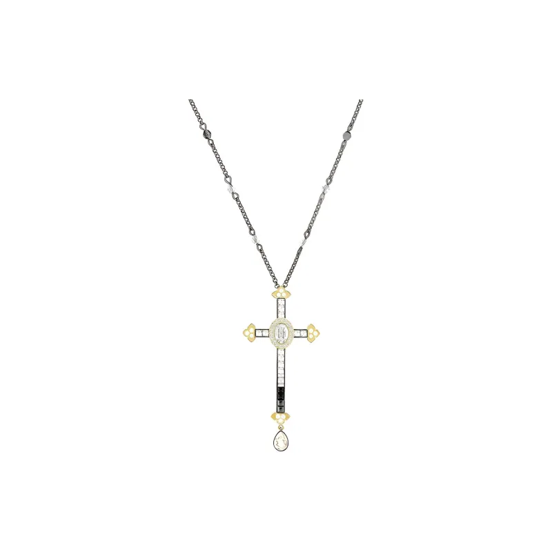 Swarovski Millennium Swarovski Crystal Necklaces Women's Silver-0