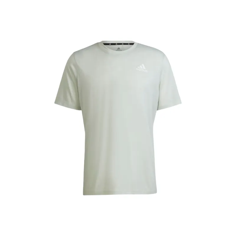 Adidas T-Shirt Men's Linen Green/white-0