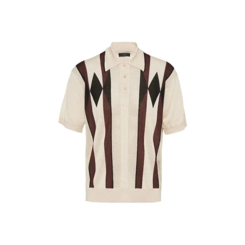 PRADA SS24 Polo Shirt Men's White-0