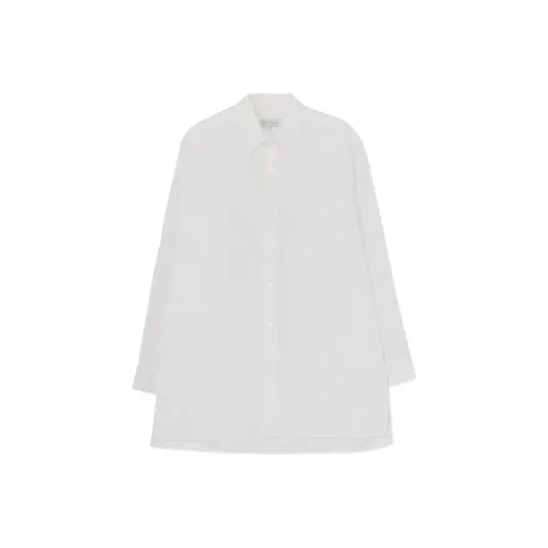Yohji Yamamoto Pour Homme 화이트 남성 셔츠