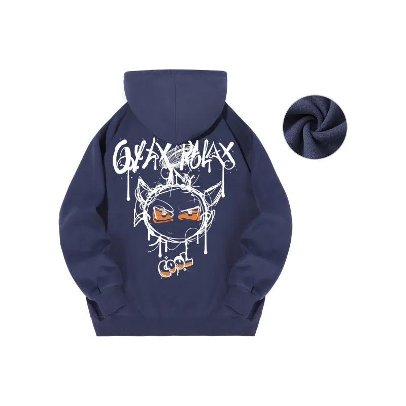 GXXX Demon Hooded Fall And Winter Sweatshirt Unisex-53