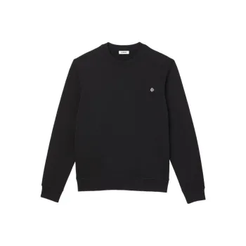 Sandro Embroidered Cross Crew neck Sweatshirt