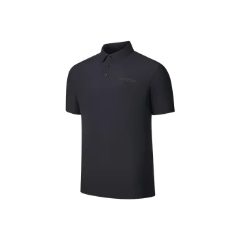 Saucony Polo Shirt Men's Jet Black