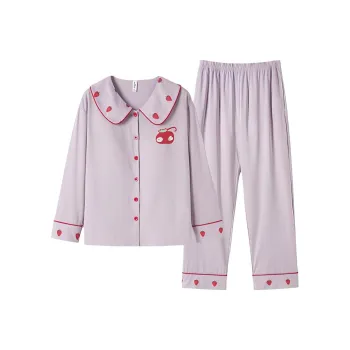 ZAO FU NIAO Pajama Set Women's Lilac