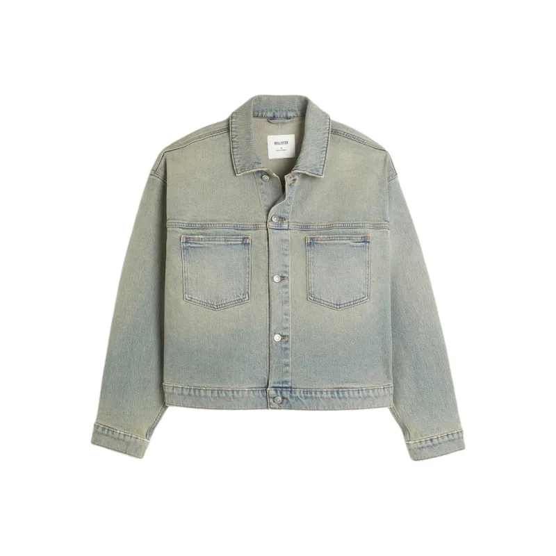 Hollister Jackets Coats Men's Light Blue-0