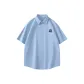 [Short-Sleeved]Sky Blue (TF Flying Hero Chest Logo)