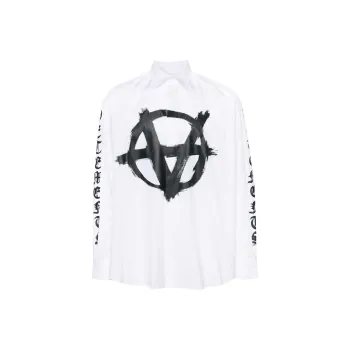 Vetements Shirts Men White