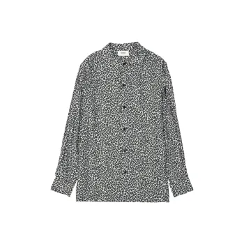 CELINE Shirts Men Black White