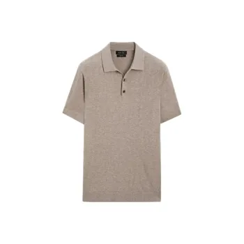 Massimo Dutti Polo Shirt Men's Brown