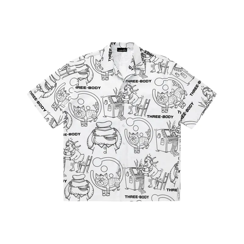 THREE BODY x North Sea Monsters Shirt Unisex-4