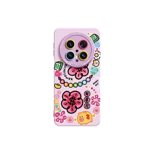 SUPER MOUSE Silicone Material Phone Cases Compatibility Huawei Mate 70/60/50/40/30/Pro Cute Style Couple Artistic