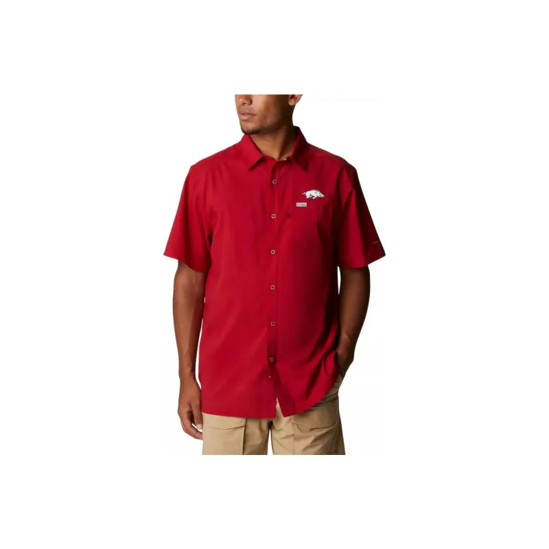 Columbia Shirts Men Burgundy-0