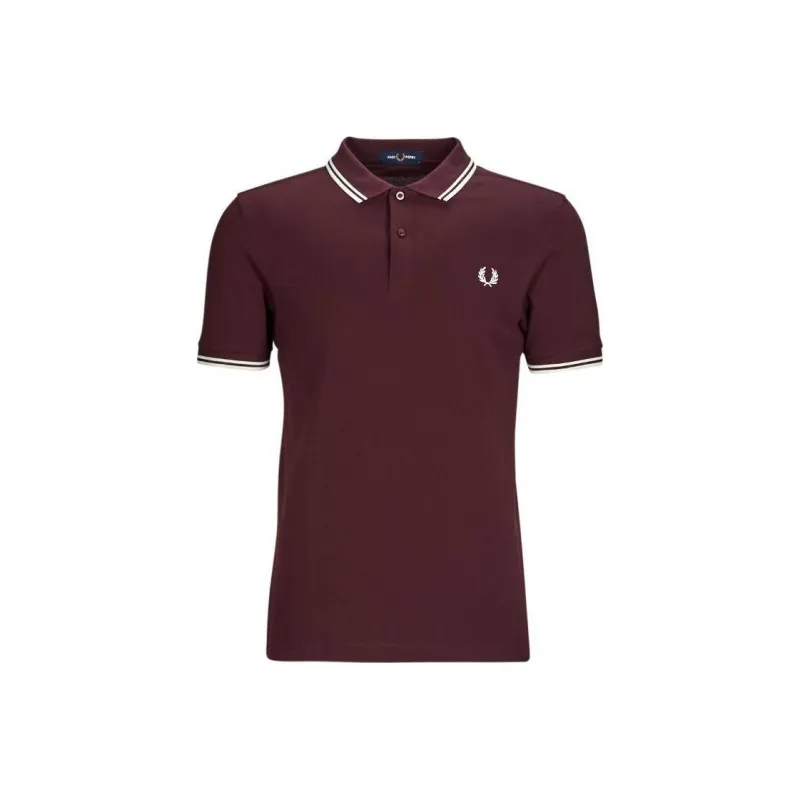 FRED PERRY Logo embroidered Cotton Polo Shirt-0