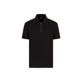 ARMANI EXCHANGE Zip down Collar Polo Shirt