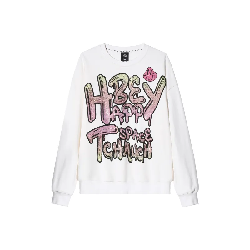 TCH Sweatshirts Unisex White-0