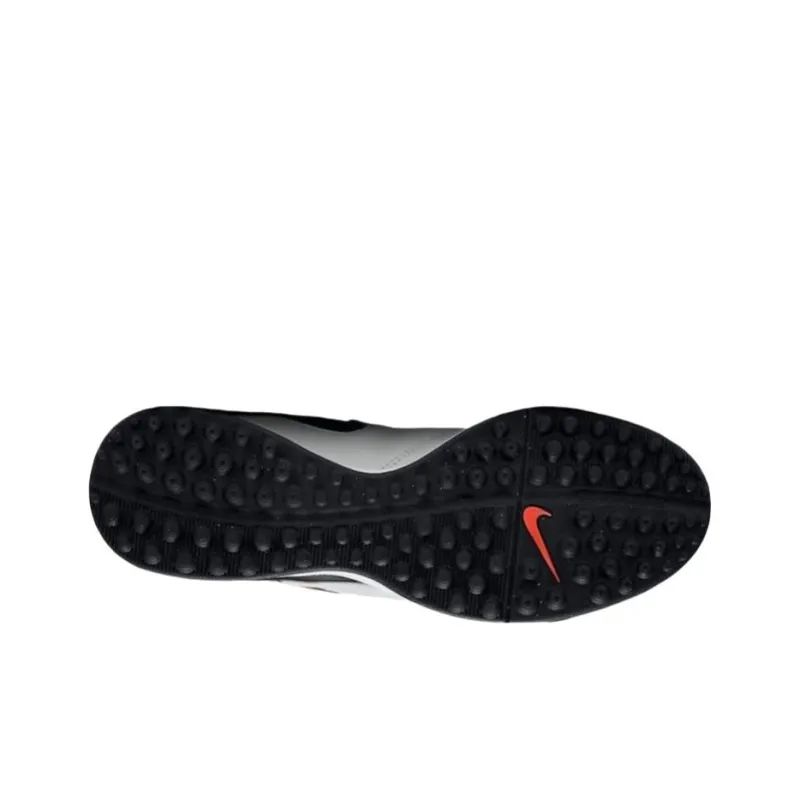 Nike Tiempo Genio 2 Artificial Ground Anti Slip Wear Resistant Soccer Shoes Men's White-5