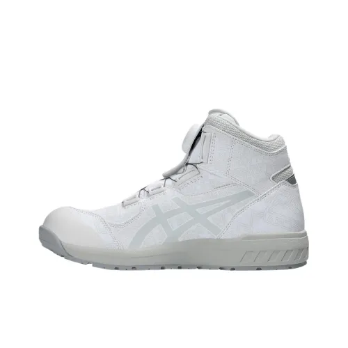 Asics WINJOB CP304 High Top Casual Shoes Unisex White Gray