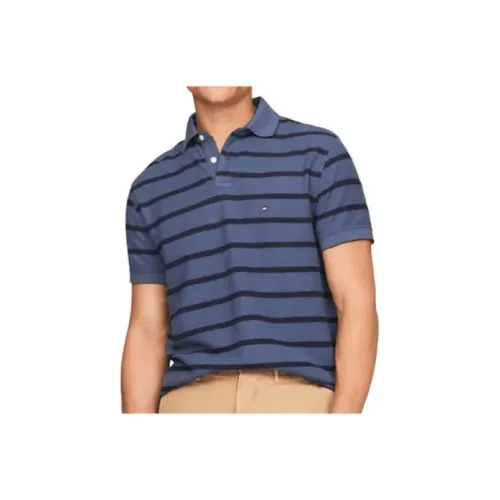 Tommy Hilfiger Polo Shirt Men's Bank Blue