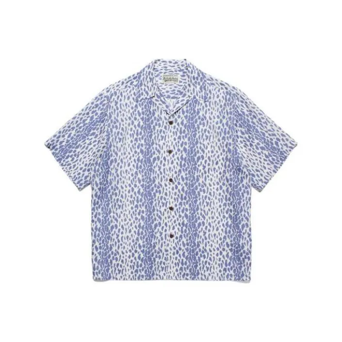 WACKO MARIA Shirts Men Blue-0