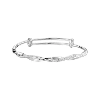 Ascending 999 Fine Silver Bangles Women's