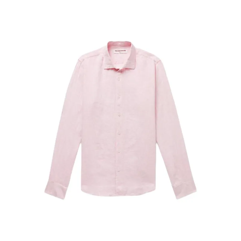 Orlebar Brown Giles Linen Shirt-0