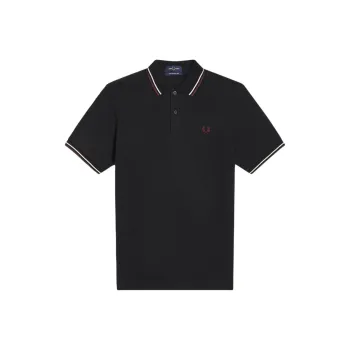 FRED PERRY Logo embroidered Polo Shirt