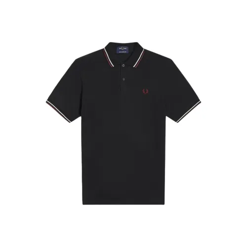 FRED PERRY Logo embroidered Polo Shirt