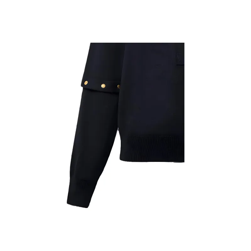 LOUIS VUITTON SS25 Cashmere Sweater Women's Black-3