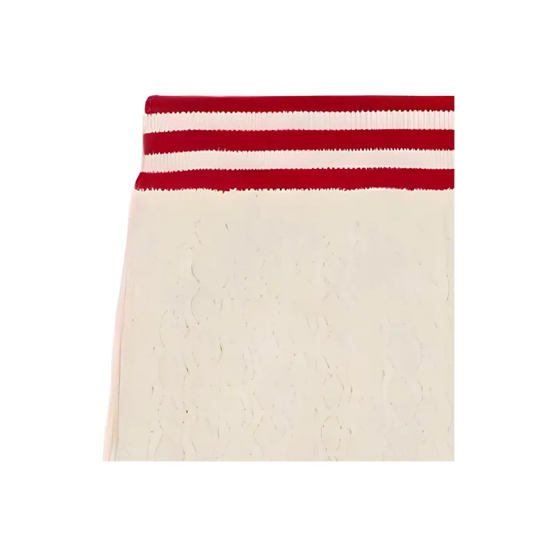 GUCCI X Adidas Cotton Skirt Ivory-4