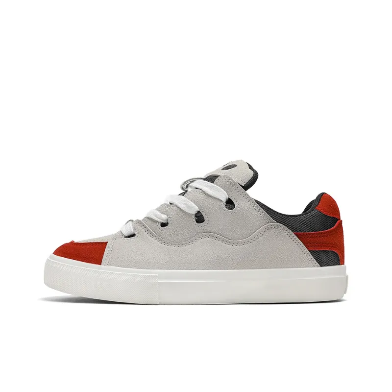 OUGLEMEN Slip-Resistant Cushioning Abrasion-Resistant Low-Top Skateboard Shoes Unisex Box-6