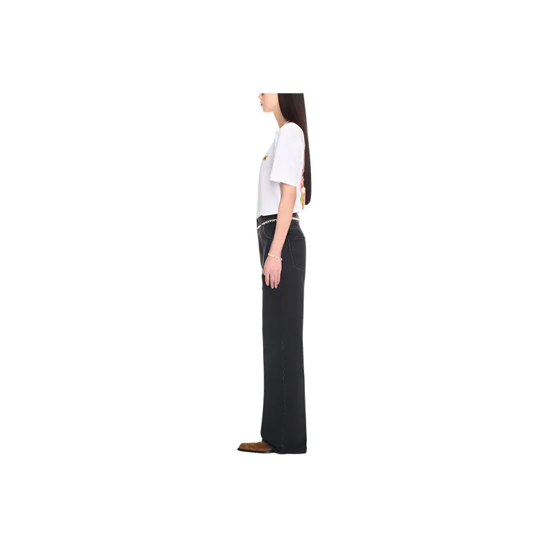 OFF WHITE Ramage Flower Arrow T Shirt-4