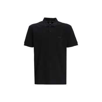 HUGO BOSS Short Sleeved Logo Printed Polo Shirt