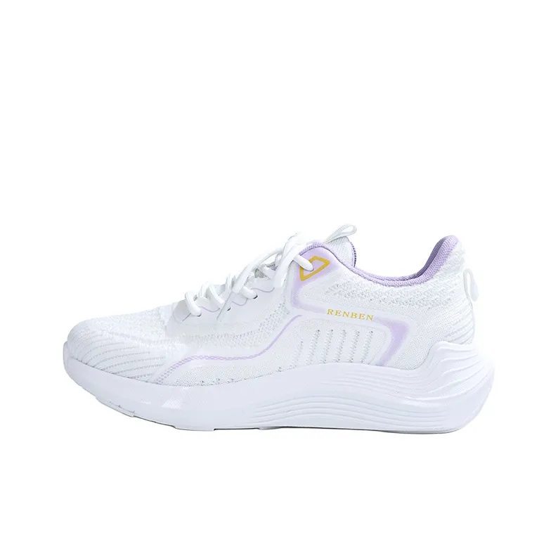 RENBEN Running Shoes Women's Low Top Purple-0