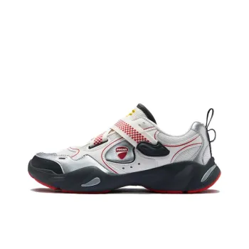 Ducati x FILA FUSION EVA SLIM Waterdrop Shoes Slip Resistant And Breathable Low Top Casual Shoes Women's Red White