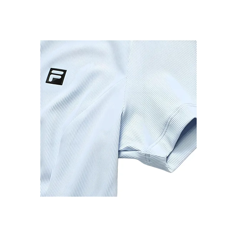 FILA Athletics Short-Sleeved Dresses Women's Light White Blue-4