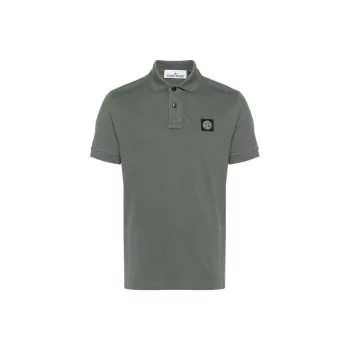 STONE ISLAND Short Sleeve Polo Slimfit