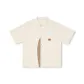 Apricot White Stripes