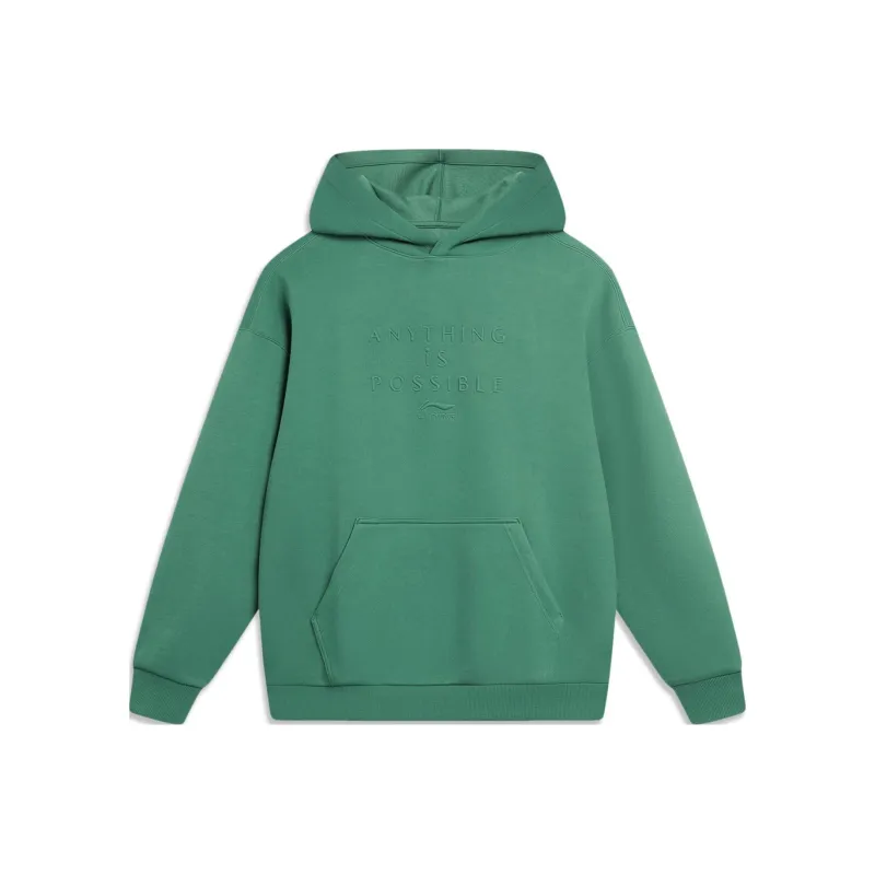 LiNing Sports Trend Series Sweatshirt Unisex Deep Temple Green-0