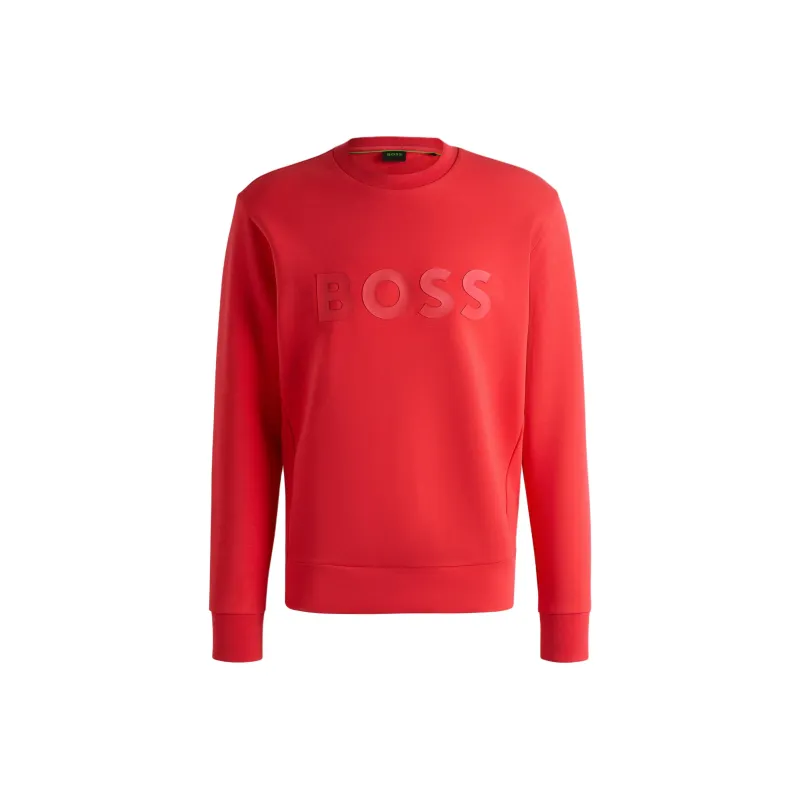 HUGO BOSS Salbo Logo embossed Sweatshirt-0
