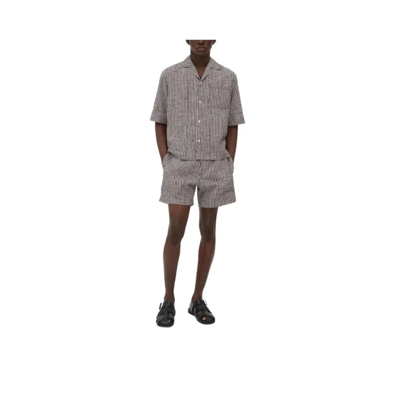 Bottega Veneta Viscose Checked Shirt-0