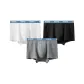 White+Black+Light Heather Gray