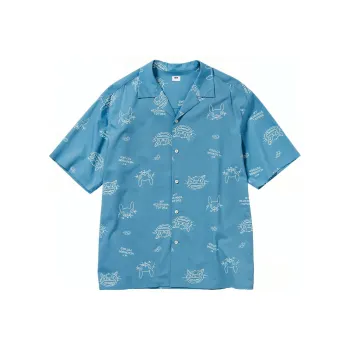 UNIQLO x Ghibli Shirt Unisex Pink Blue