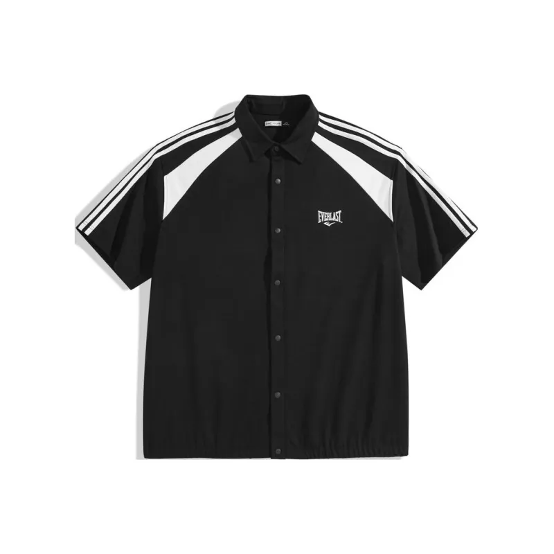 Everlast X PEACEBIRD MEN EVERLAST Shirts Men Black-0