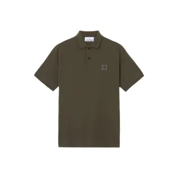STONE ISLAND Logo patch Polo Shirt