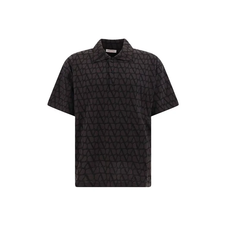 Valentino Polo Shirt Men's Black-0