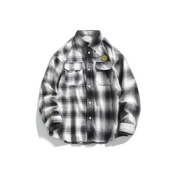 FOR FEAR THAT Shirt Unisex Black Plaid